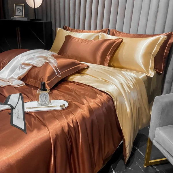 Luxurious Satin Bed Set