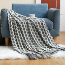 Nordic Style Chunky Knitted Blanket