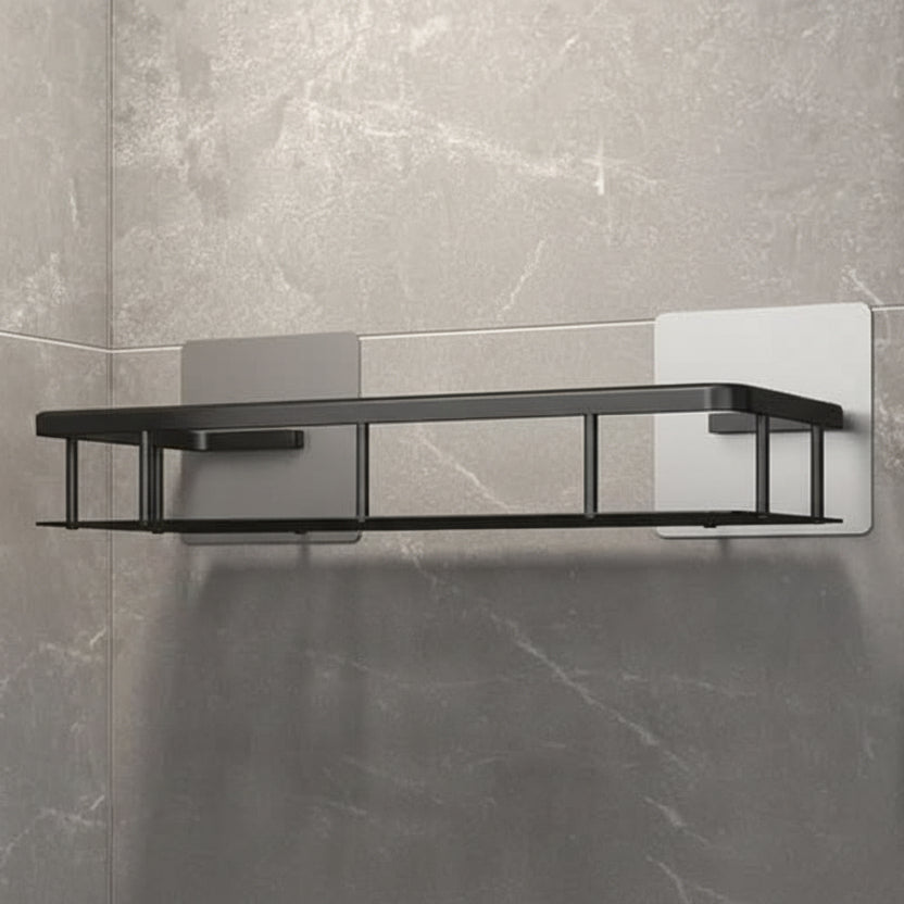 Adhesive Bathroom Shelf, Drill-Free Shower Storage Organiser — product view 1
