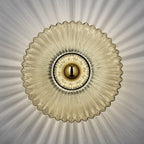 Nordic Vintage Glass Wall Sconce