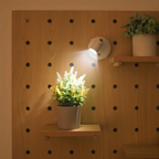 Adjustable Stick-On Spotlight with Remote and Timer - view 1
