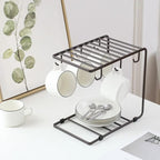 Two Tier Metal Mug and Saucer Rack – product image 5
