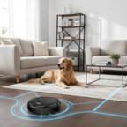 Robot Floor Cleaner with HEPA Filter and One-Button Control — product view 2