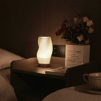 Textured Vase-Shaped LED Bedside Lamp with USB Cord - view 11