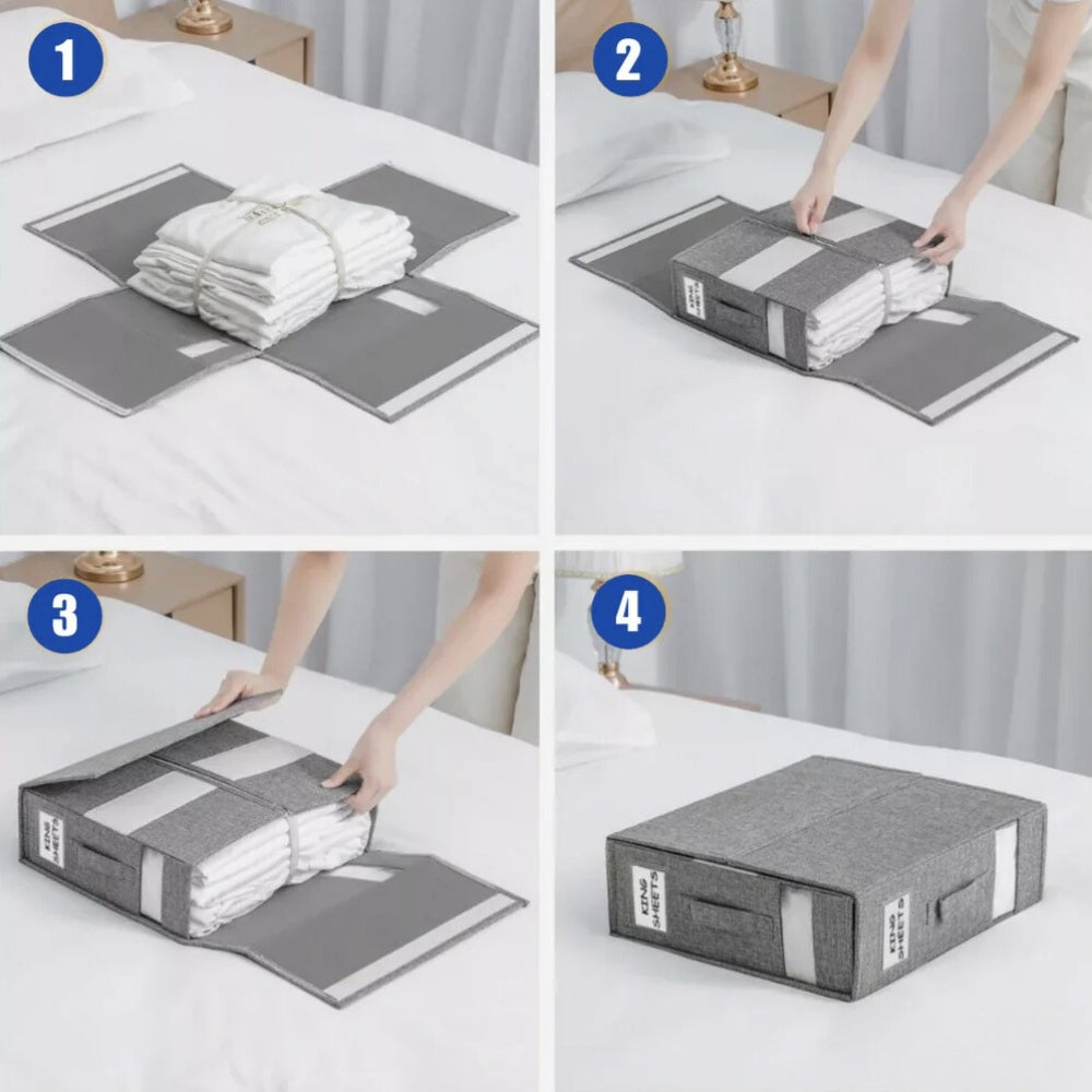 Foldable Bedding Storage Organiser – image 5