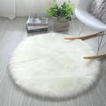 Round Velvet Pile Rug – image 1