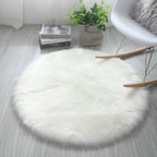 Round Velvet Pile Rug – image 1