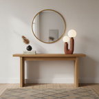U-Shaped Resin Table Lamp with Twin Glass Globes, UK Plug - view 8