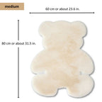 Bear-Shaped Microfibre Rug – image 8