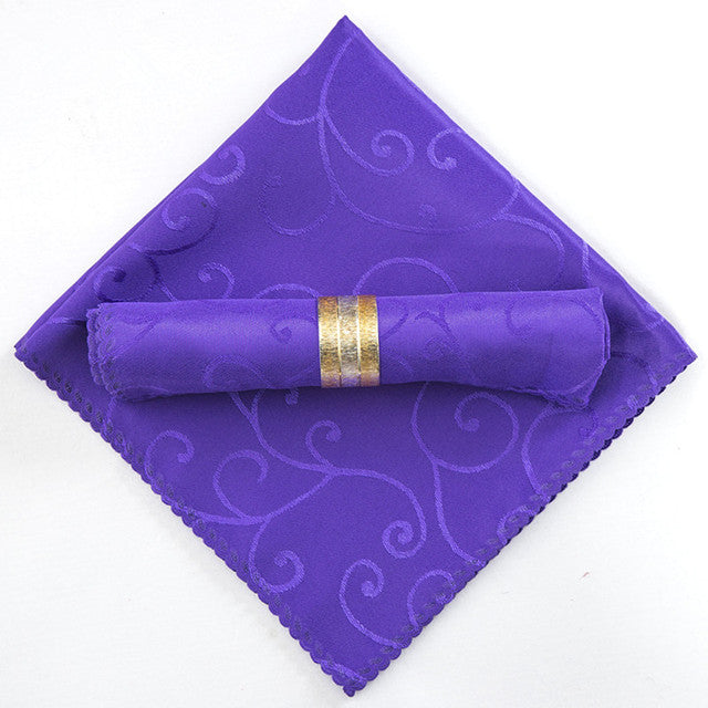 Jacquard Dinner Napkins, Set of 10 – product image 9