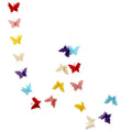 Colourful Paper Butterfly Garland, 2.2 m - product view 1