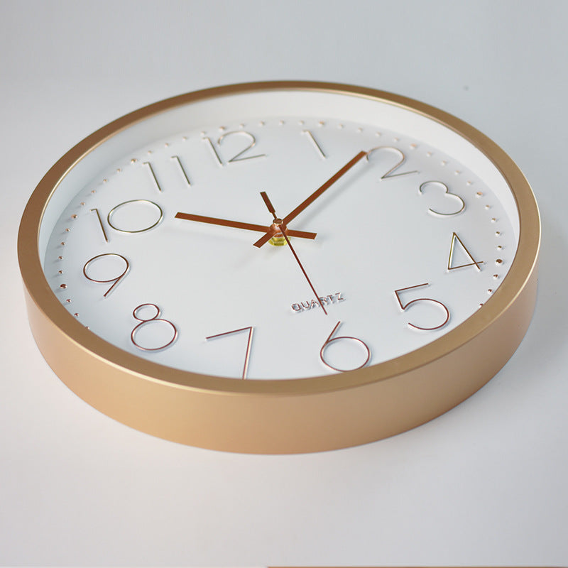 Raised Number Silent Wall Clock, 29.97 cm