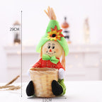 Harvest Scarecrow Doll with Basket Detail, 29 cm - product view 7