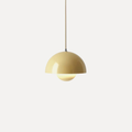 Layered Metal Dome Pendant Light, Mid-Century Style - view 1