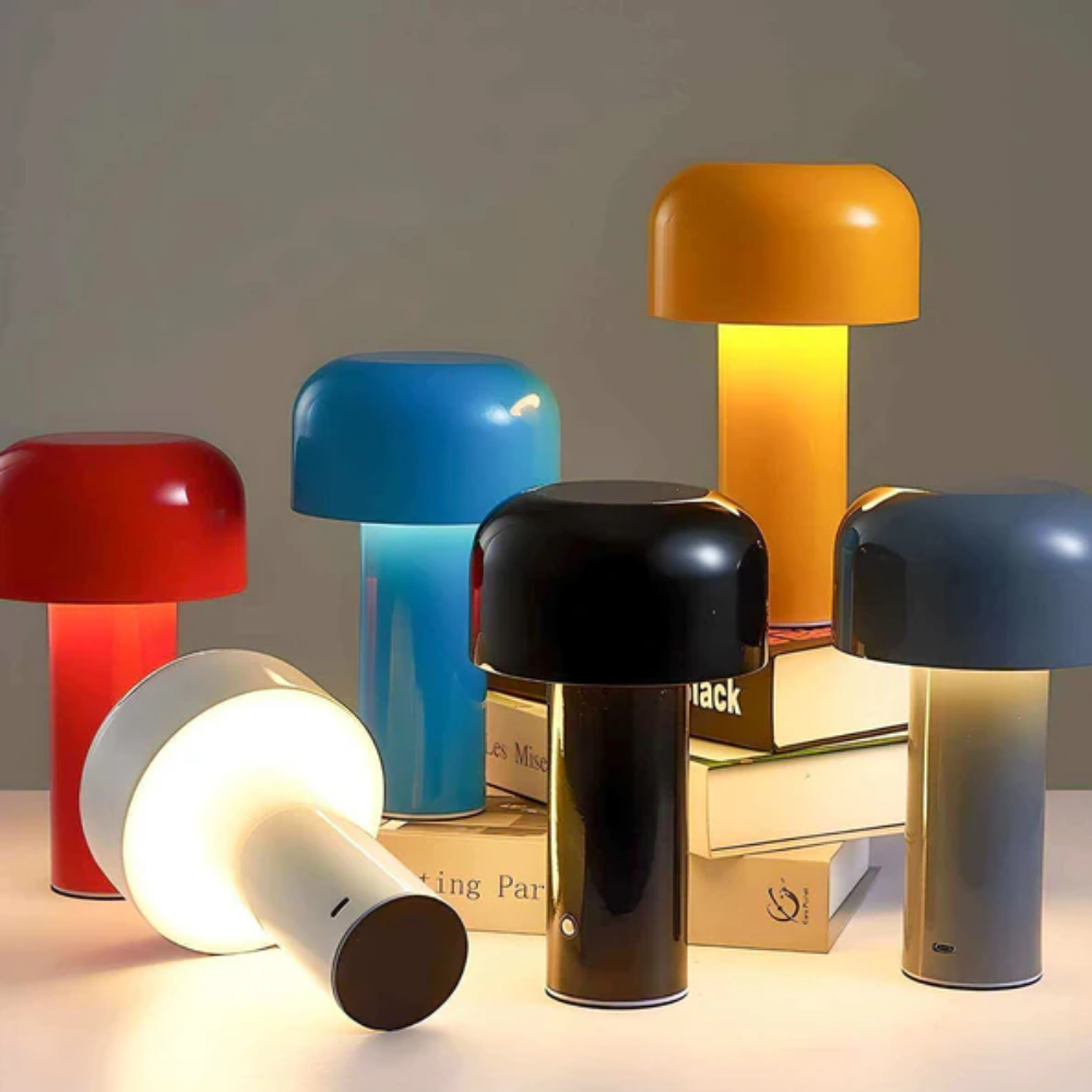 Rechargeable Mushroom Table Lamp with 3 Brightness Levels - view 5