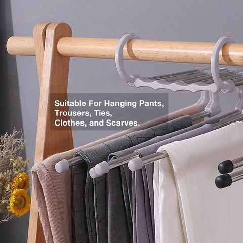 Foldable Five-Arm Trouser Hanger – image 9