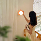 Flower Petal Wall Sconce, Danish Pastel Design - view 7