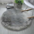 Round Velvet Pile Rug – image 6