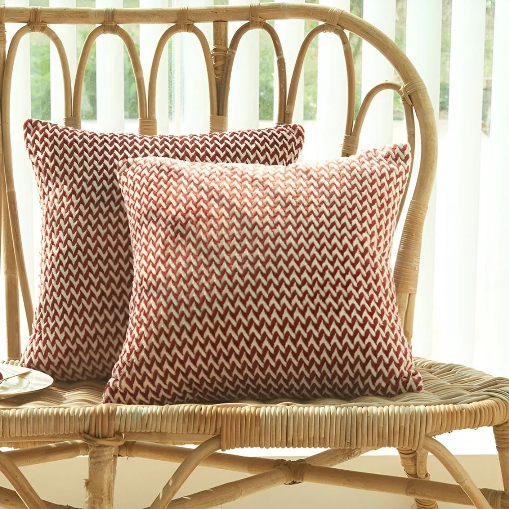 Woven Chevron Cushion Cover – image 10