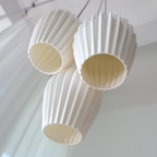 Ribbed Ceramic Teardrop Pendant Light - view 12