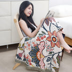 Reversible Floral Cotton Bath Towel – image 10