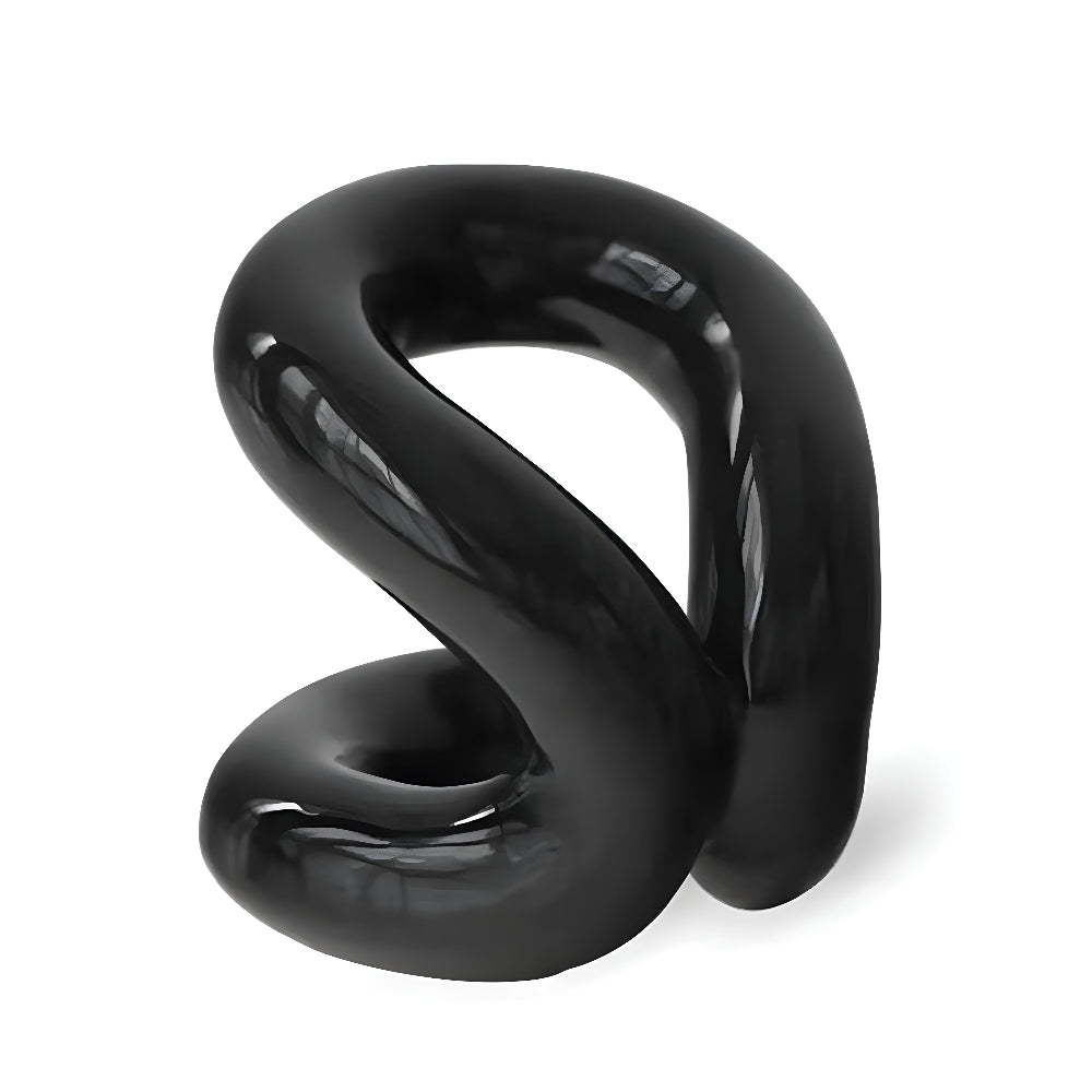 Knot-Shaped Ceramic Brush Holder – image 10