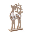Woodland Cut-Out Wooden Reindeer Figurine, 42.5 cm - product view 1