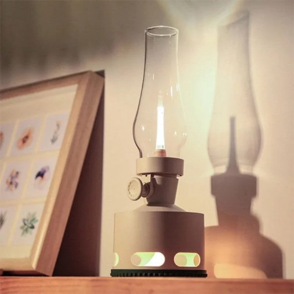 Rechargeable LED Lantern with Glass Chimney, USB-C - view 13