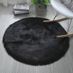 Round Velvet Pile Rug – image 7