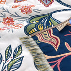 Reversible Floral Cotton Bath Towel – image 13