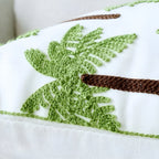 Green Botanical Leaf Cushion Cover – image 10