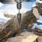 Carbon Steel Wood Splitter Drill Bit with Three Shanks — product view 2