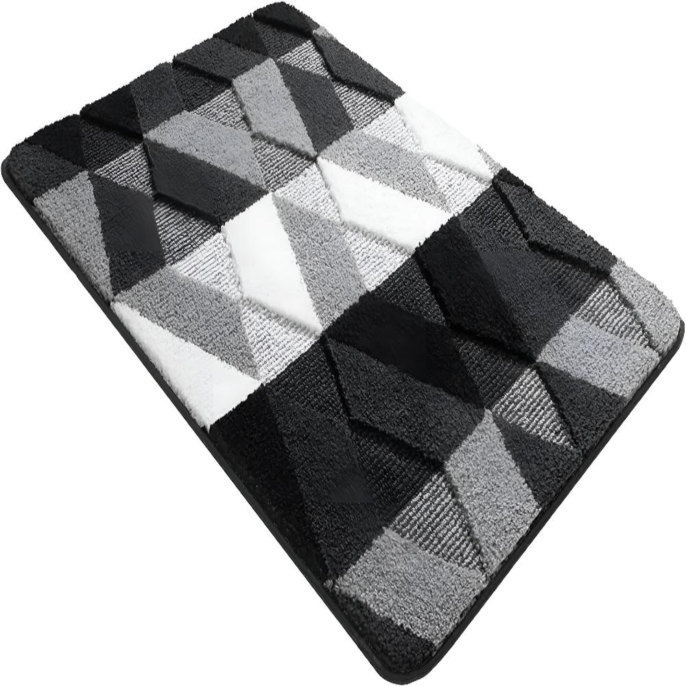 Geometric Microfibre Door Mat – image 2
