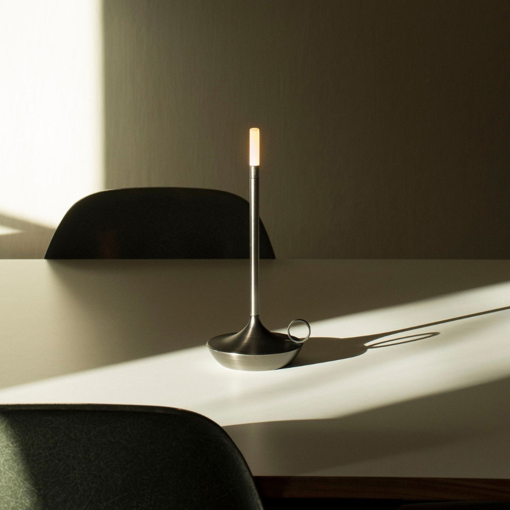Rechargeable Candlestick Table Lamp with Touch Dimmer - view 7