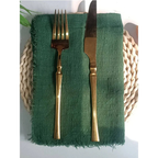 Cotton Linen Dinner Napkins, Set of 12 – product image 26