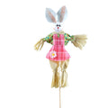 Bunny Garden Figurine with Floral Details, 50 cm - product view 1