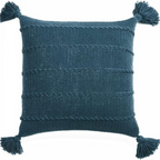 Knitted Tassel Acrylic Cushion Cover – image 3