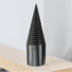 Carbon Steel Wood Splitter Drill Bit with Three Shanks — product view 3
