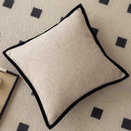 Textured Cotton Blend Cushion Cover – image 7