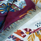 Reversible Floral Cotton Bath Towel – image 11