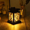 Solar Garden Lantern with Candle or Fairy Light Design - view 1