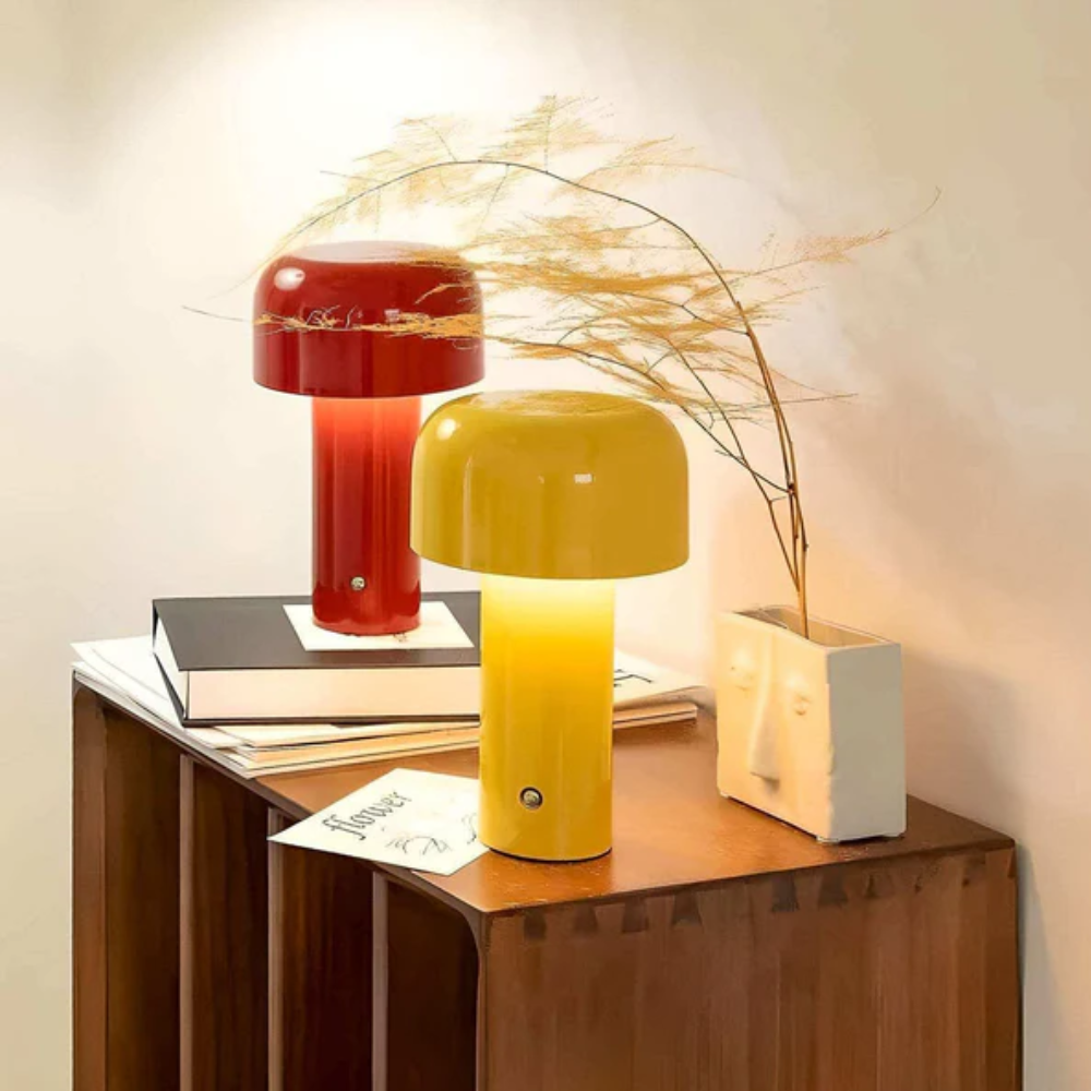 Rechargeable Mushroom Table Lamp with 3 Brightness Levels - view 4