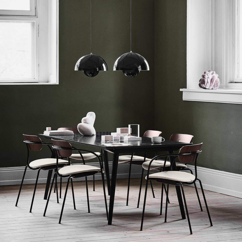 Layered Metal Dome Pendant Light, Mid-Century Style - view 30