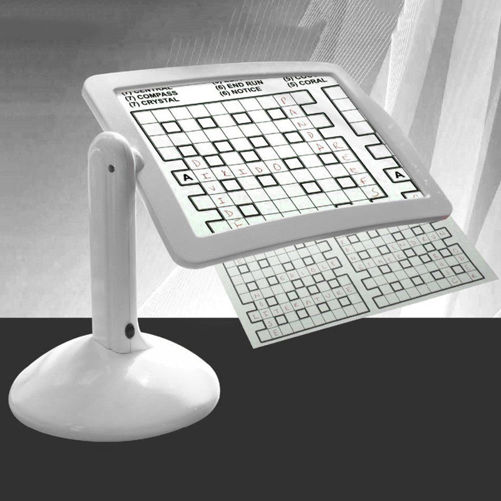 Hands-Free LED Page Magnifier, Up to 3x Magnification — product view 2
