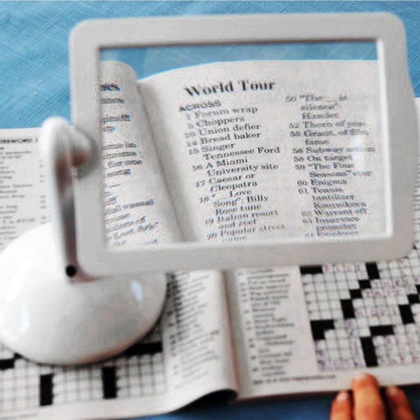Hands-Free LED Page Magnifier, Up to 3x Magnification — product view 3