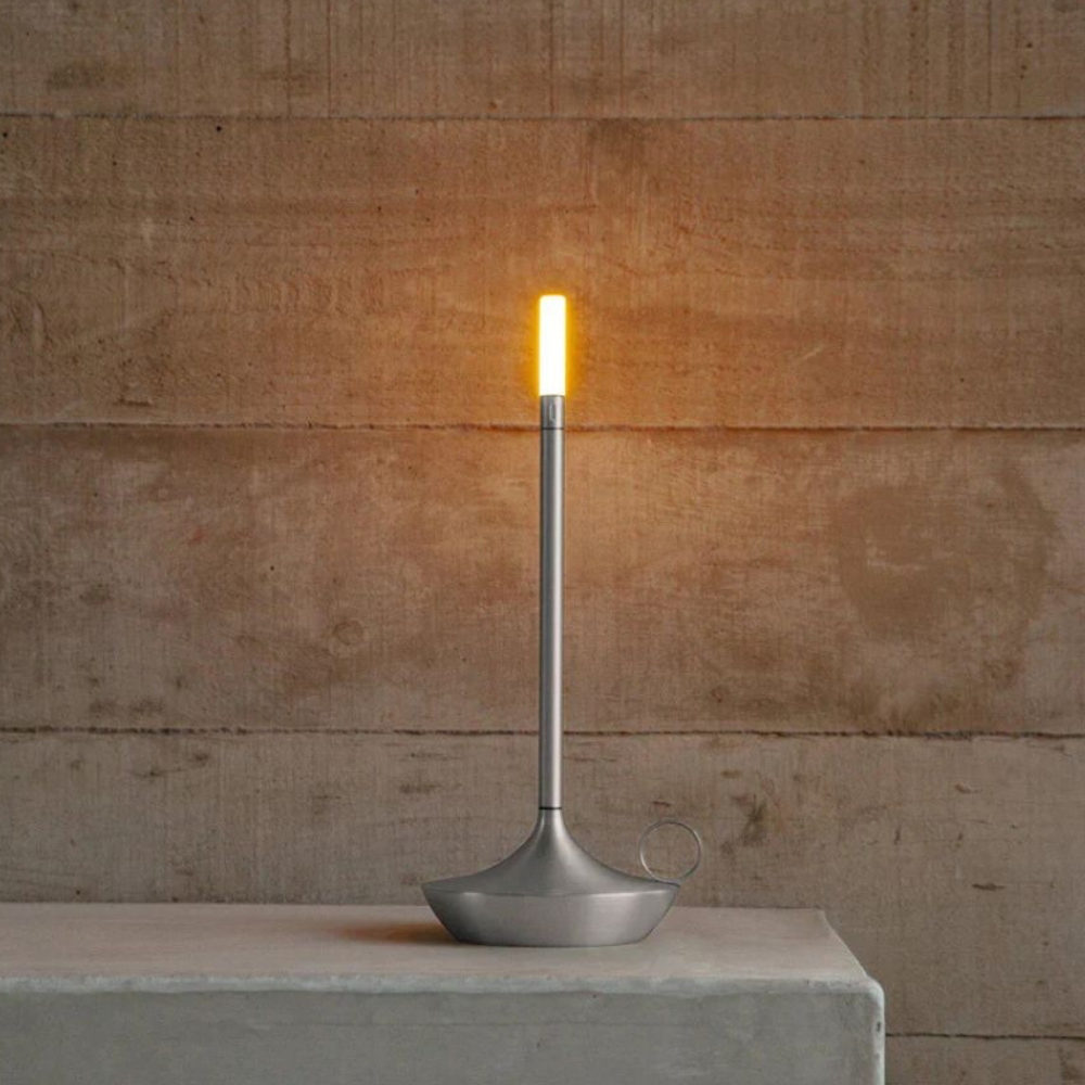 Rechargeable Candlestick Table Lamp with Touch Dimmer - view 4