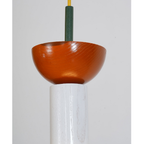 Geometric Wood Pendant Light, Sculptural Nordic Design - view 44
