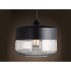 Geometric Glass Pendant Light, Clear or Smoky Finish - view 16