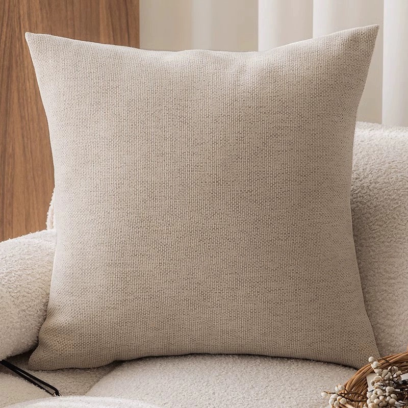 Textured Cotton Blend Cushion Cover – image 9
