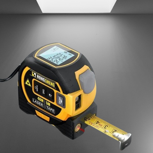 3-in-1 Digital Laser Tape Measure with Roller Wheel — product view 6
